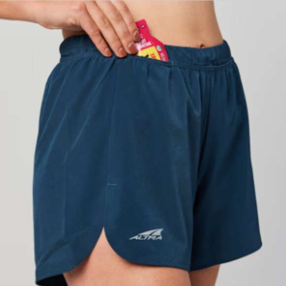 Altra Trail Stash Shorts, 4" Inseam Women's Small, Navy, NWT - Picture 5 of 7